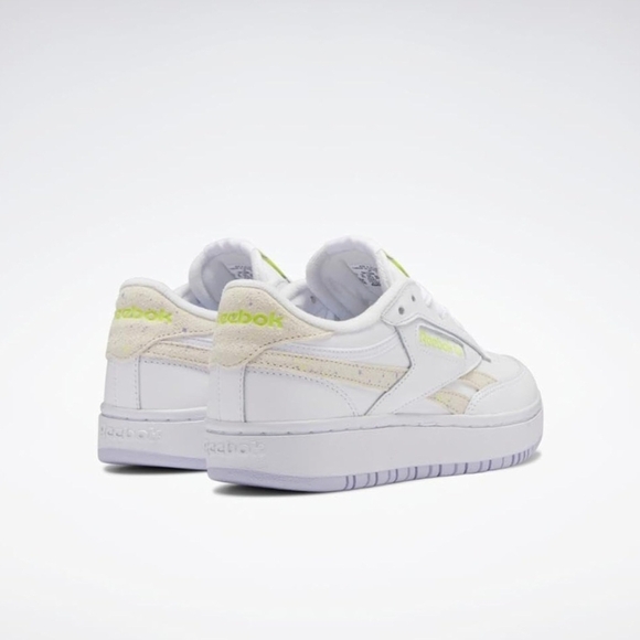 Brand New WT, Reebok Leather White Sneakers, Youth Kid Size 7½ , 24.5 cm - Picture 4 of 8